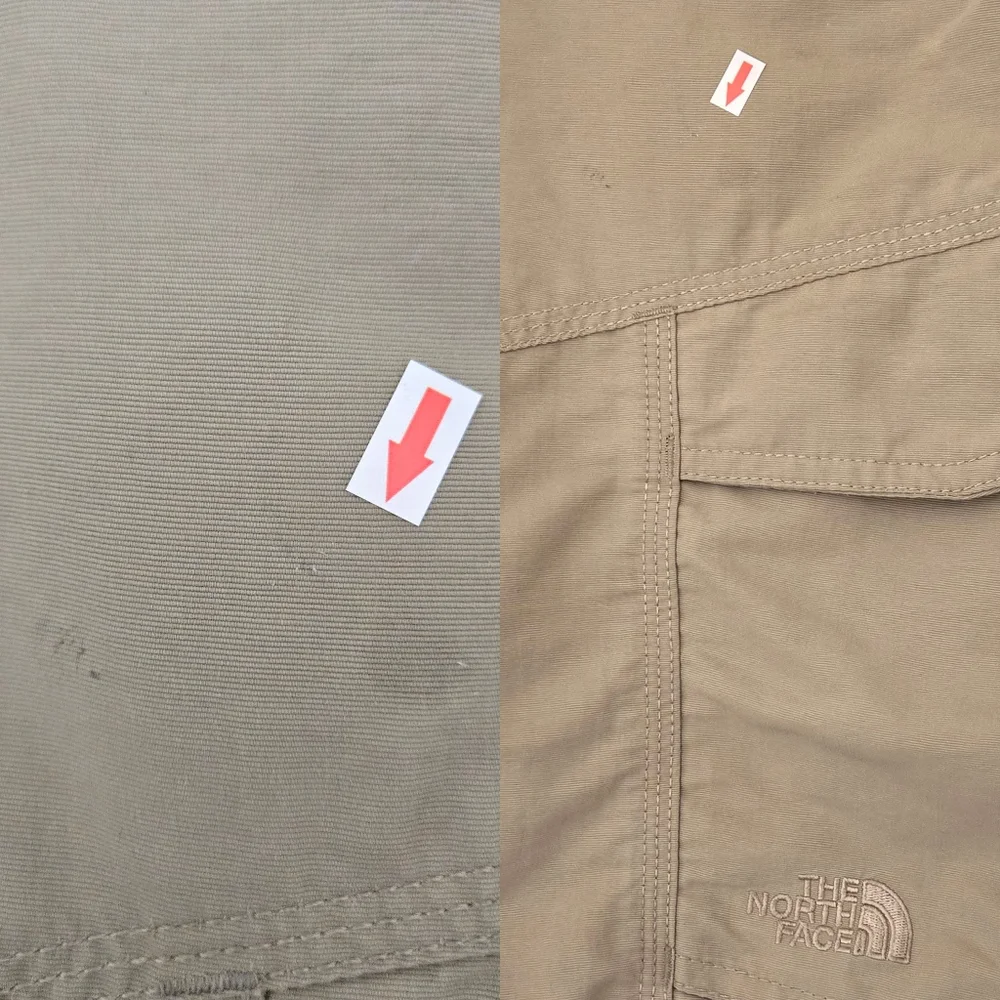 The North Face Men's Outdoorsy Khaki Belted Nylon Cargo Short‎ XL